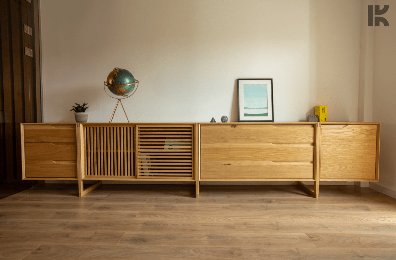 Holzkind Kommode Variante Nussbaum