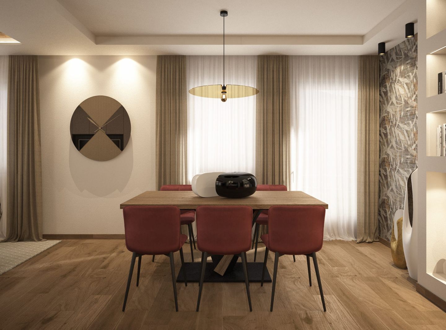 Bespoke living room by Deflorian 1947 in Cavalese